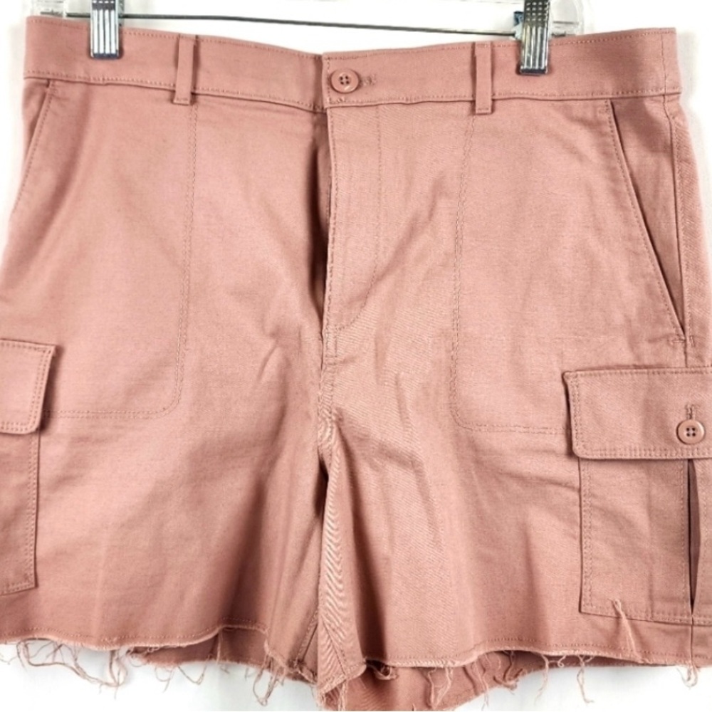LOFT Dusty Rose Cargo Shorts